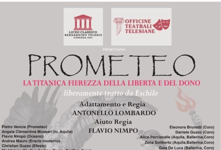 Matinèe a cura delle OTT:Prometeo