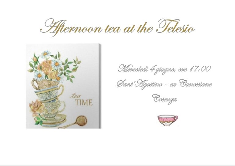 Afternoon Tea at the Telesio