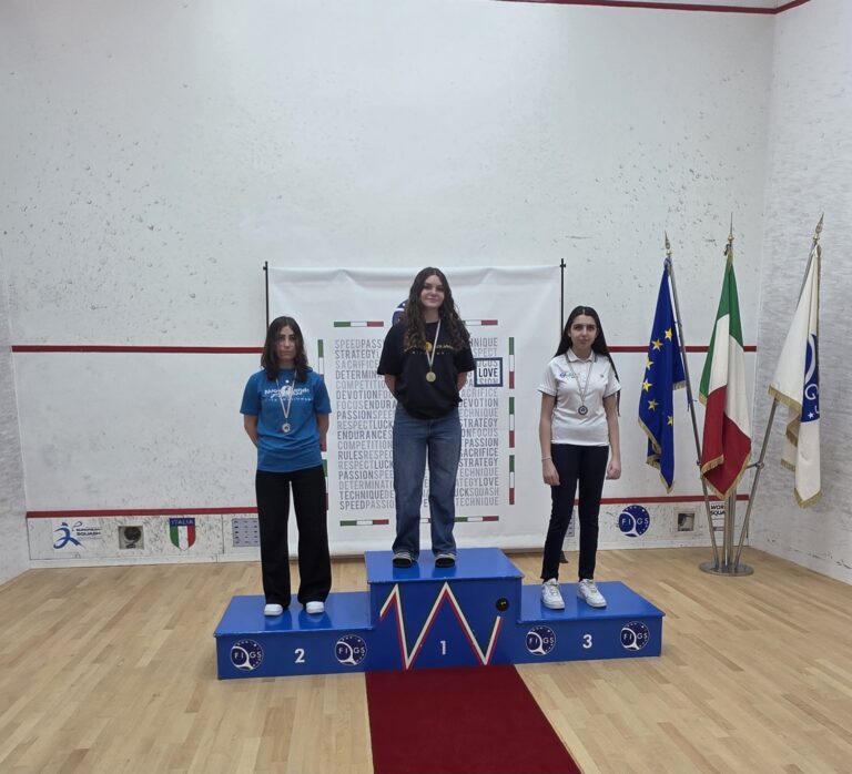 Campionato scolastico di Squash Bronzo per il liceo classico Telesio