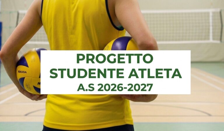 Rettifica Progetto Studente Atleta A. S. 2026-2027