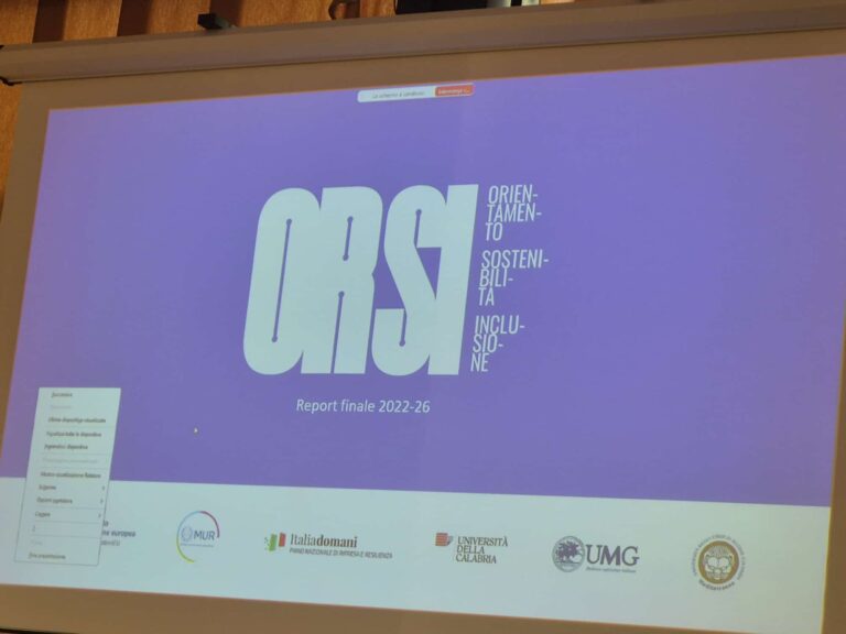Progetto OrSI tra bilanci e prospettive future