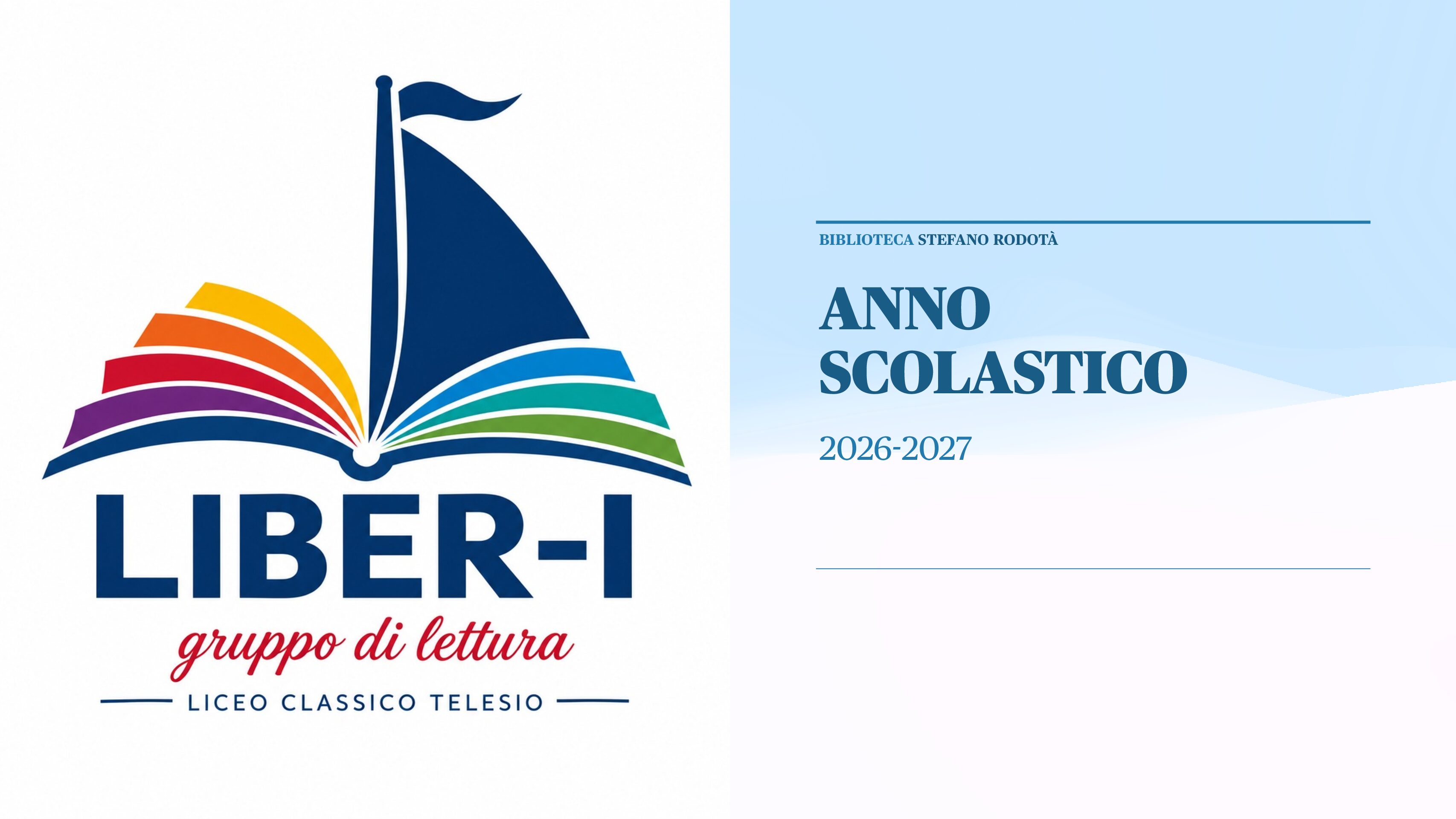 LIBER-I   anno scolastico 2026-2027